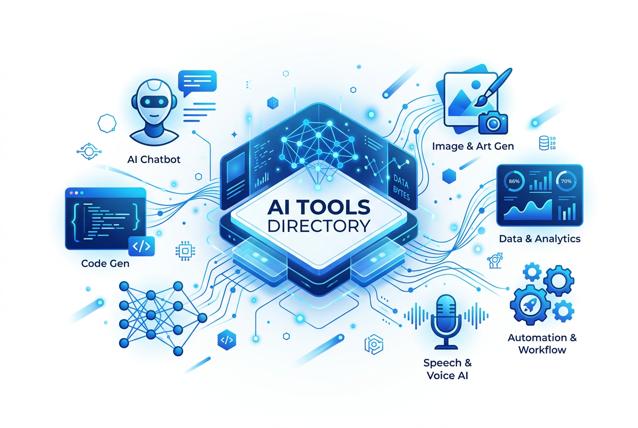 AI Tools Illustration